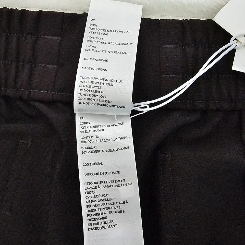FIGS Womens Uman Relaxed Jogger Scrub Pants 4XLT Black Nurse RN Healthcare